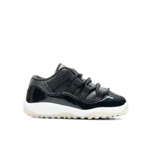 Air Jordan 11 Retro Low (TD) '72-10' - Black/Gym Red/White