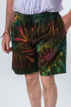 Cotton Tie Dye Mens Shorts