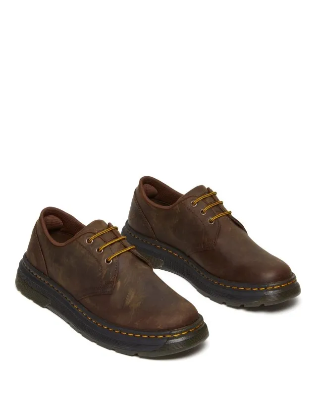 Dr. Martens Crewson Lo - Dark Brown Crazy Horse