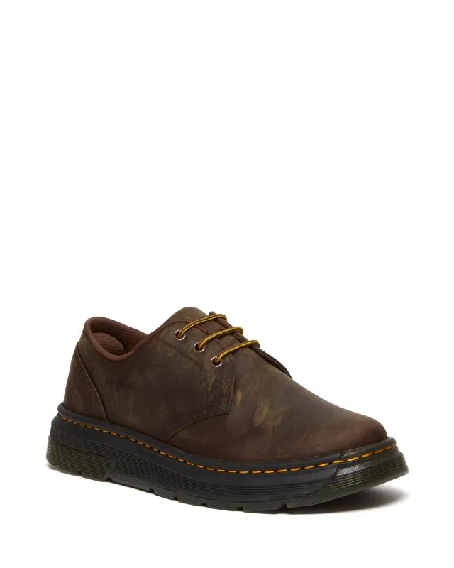 Dr. Martens Crewson Lo - Dark Brown Crazy Horse