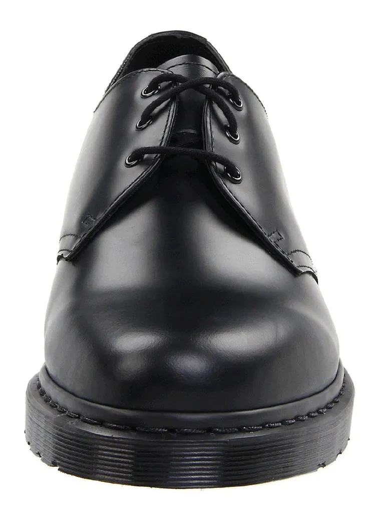 Dr. Martens Mono 1461 Low Top Leather Black Smooth