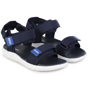 Hugo Boss Navy Sandals