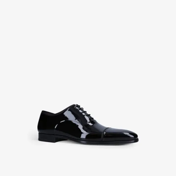 Jadiel Magnanni patent oxfords, black