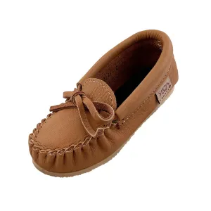 Junior Crepe Sole Moose Hide Moccasins