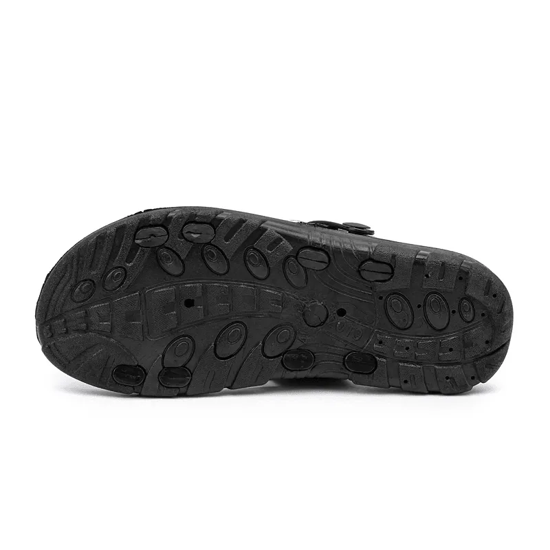 kkboxly kkboxly Men Two-Ways Opened Toe Breathable Slip Resistant Casual Outdoor Sandals