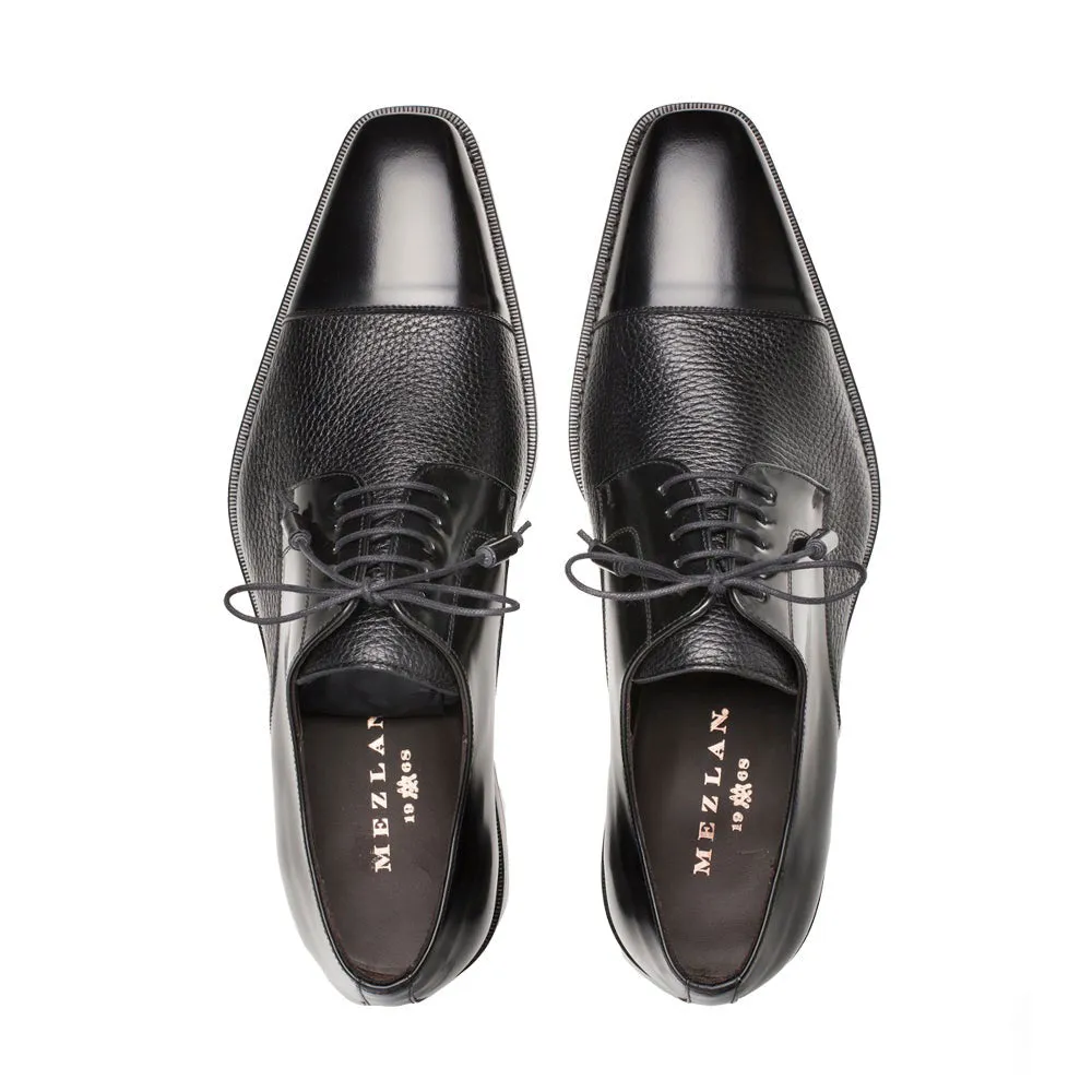 Mezlan Soka Lace-Up Oxford Black