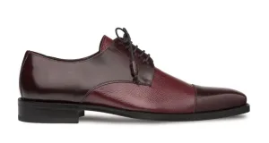 Mezlan Soka Lace-Up Oxford Burgundy