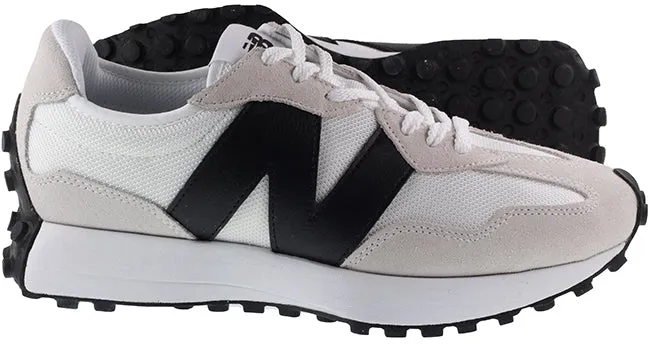 New Balance Trainers Mens 327 White Black