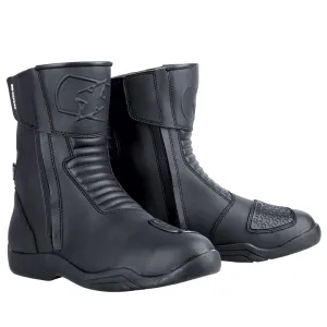 Oxford Warrior 2.0 Men's Short Touring Black Boots