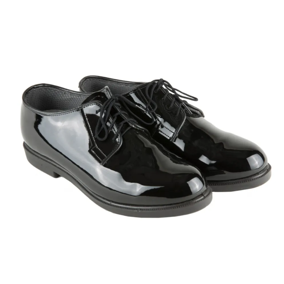 Women's Dress Oxfords Black Gloss - Bates Durashocks 742